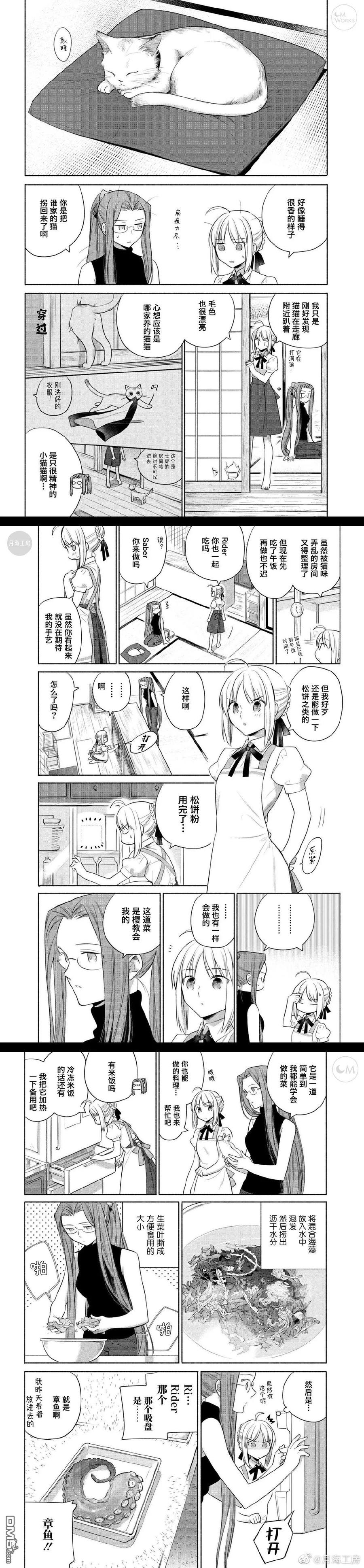 卫宫家今天的饭在线观看国语漫画,025 撕下来，放上去，简便的沙拉盖饭5图