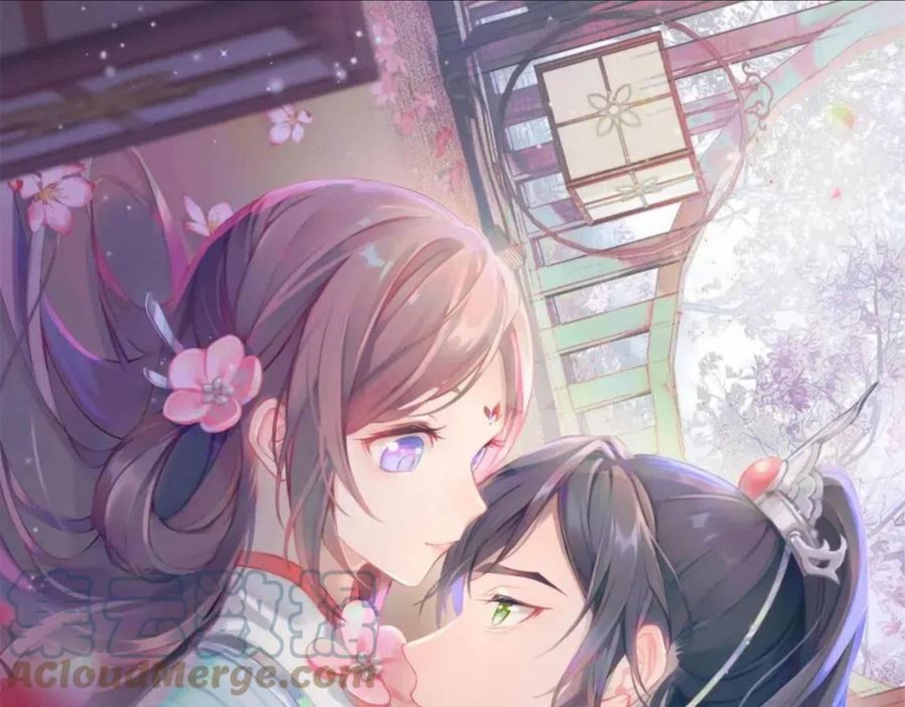忽如一夜病娇来周边漫画,第59话 与你共赏美景1图