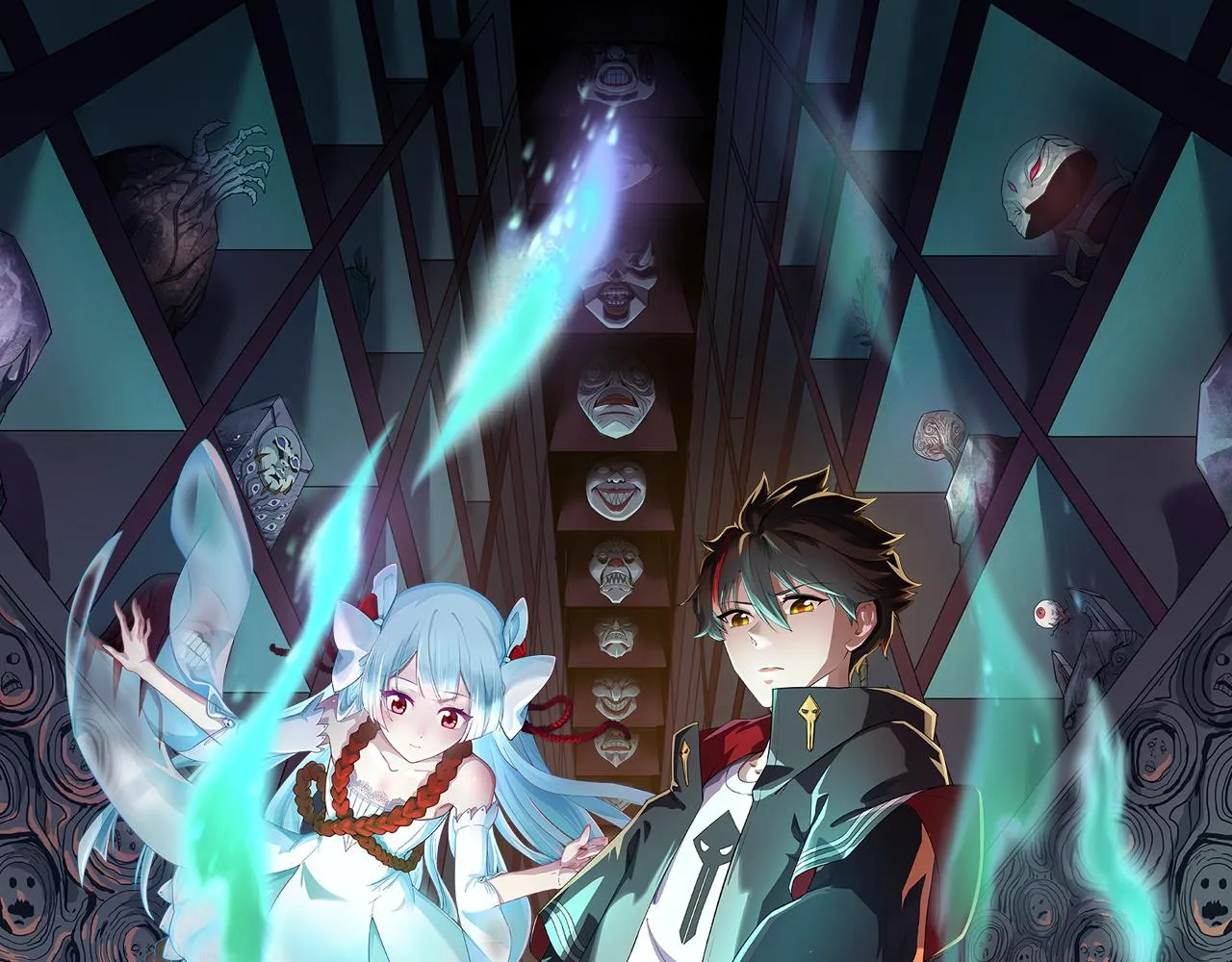 全球诡异时代漫画免费下拉式漫画,第87话 战火树！鬼灵商队！1图