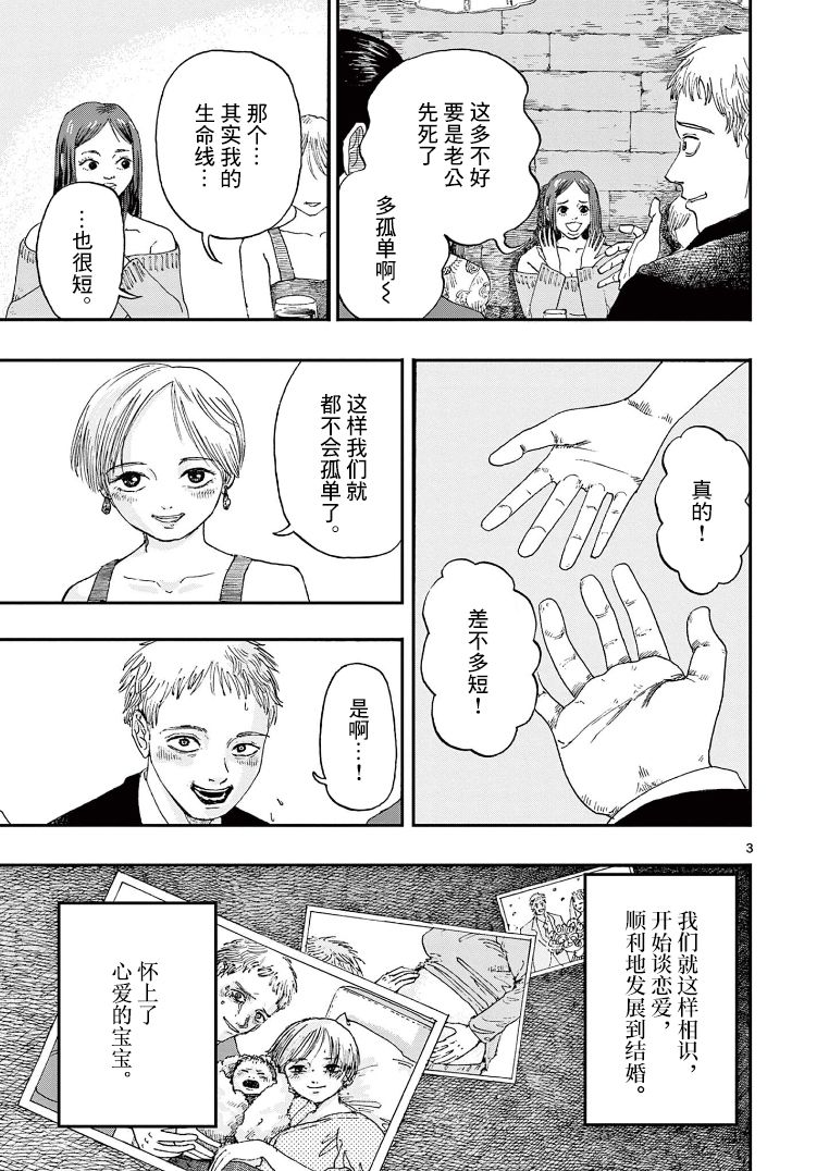 我死前的百物语第100话漫画,第6话生命线3图