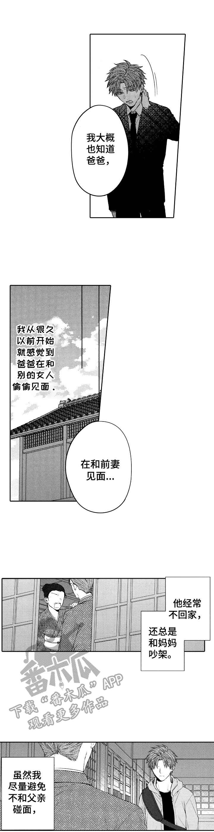 同源兄弟漫画漫画,第2章： 同父异母4图