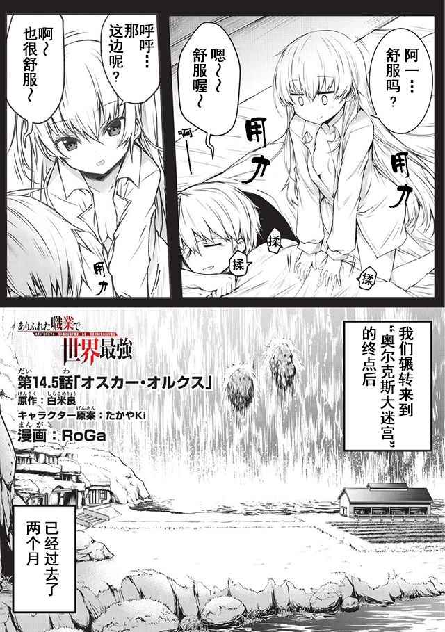 平凡职业成就世界最强第9集漫画,第14.5话1图