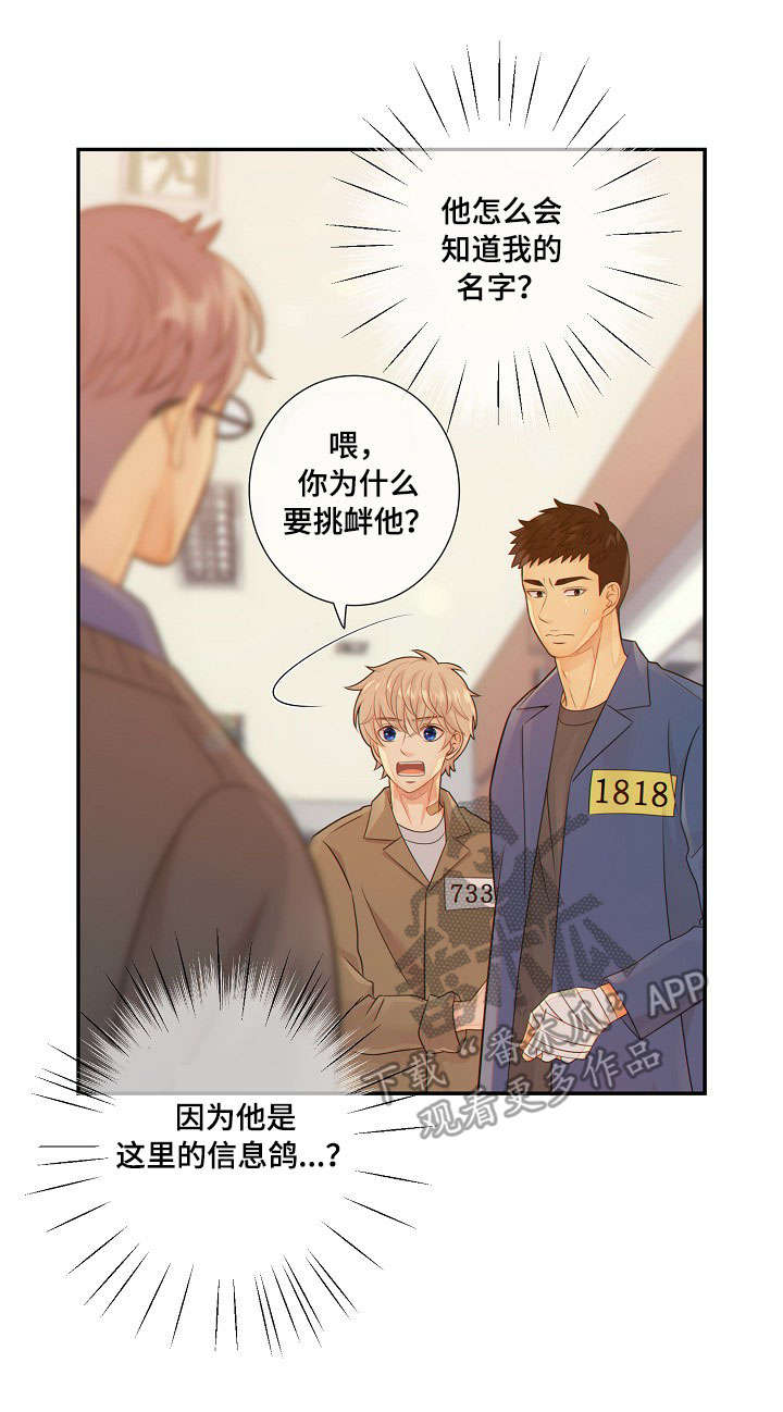 阿尔法监狱掉落饰品漫画,第54章：挑衅5图