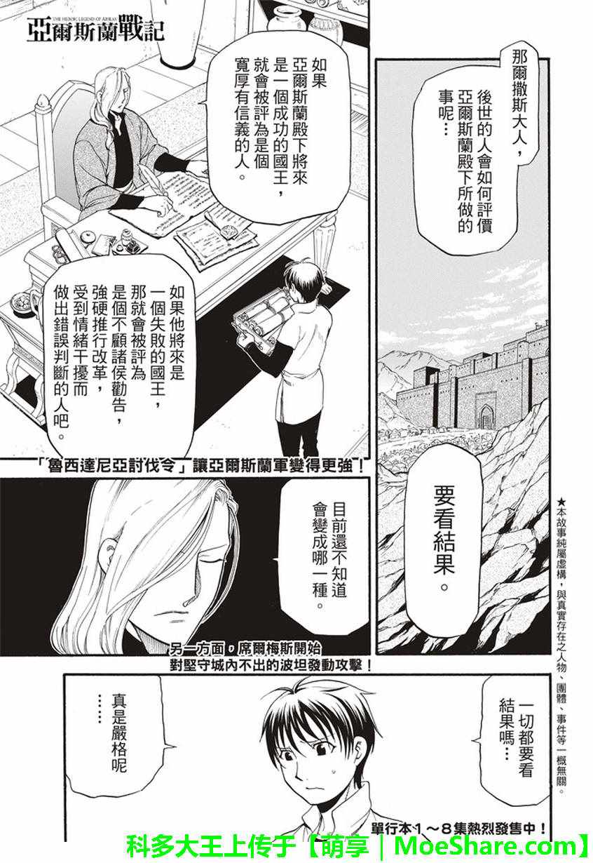 亚尔斯兰战记动漫漫画,第60话决战萨普鲁城1图