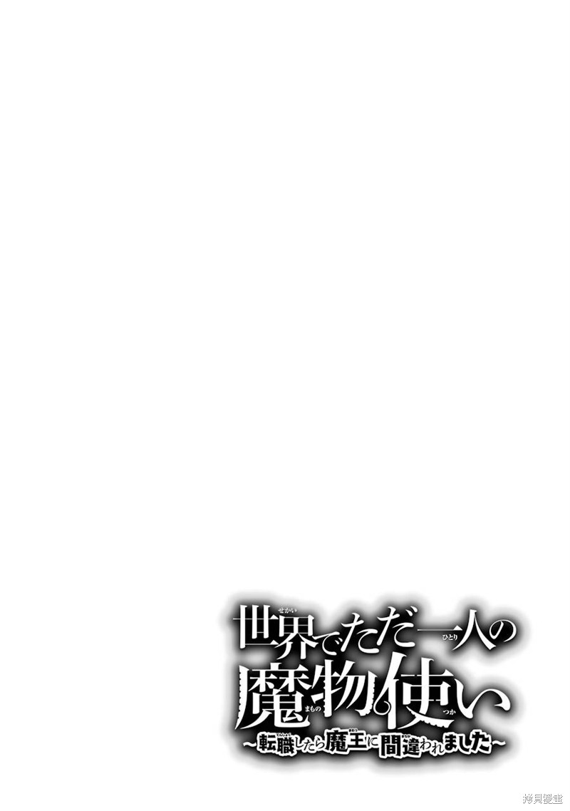 世界上唯一的魔物使转职后被误认为了魔王小说漫画,第8话 查比1图