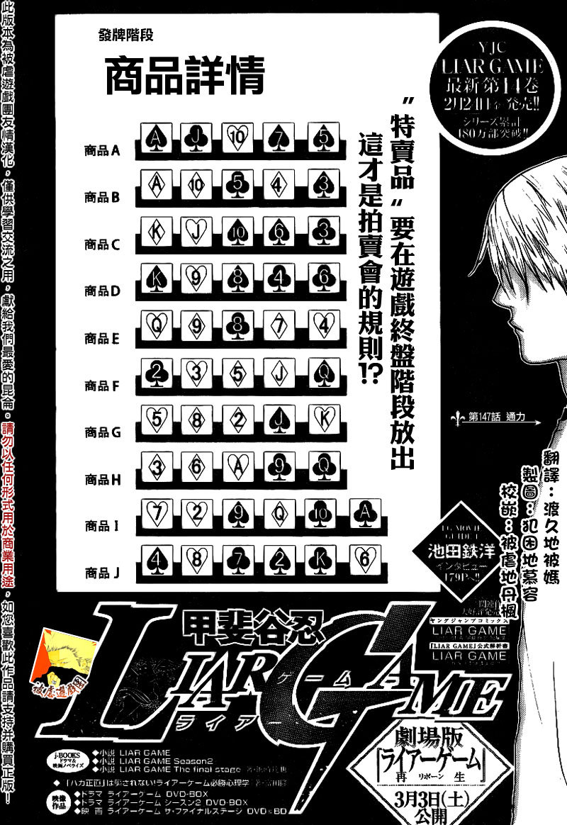 欺诈游戏结局漫画,第147话通力1图