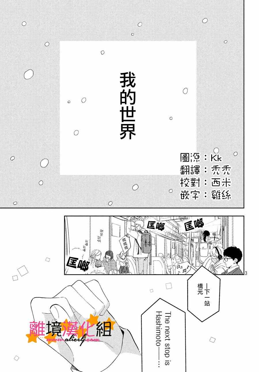 指尖相触恋恋不舍中文版漫画,第1话3图