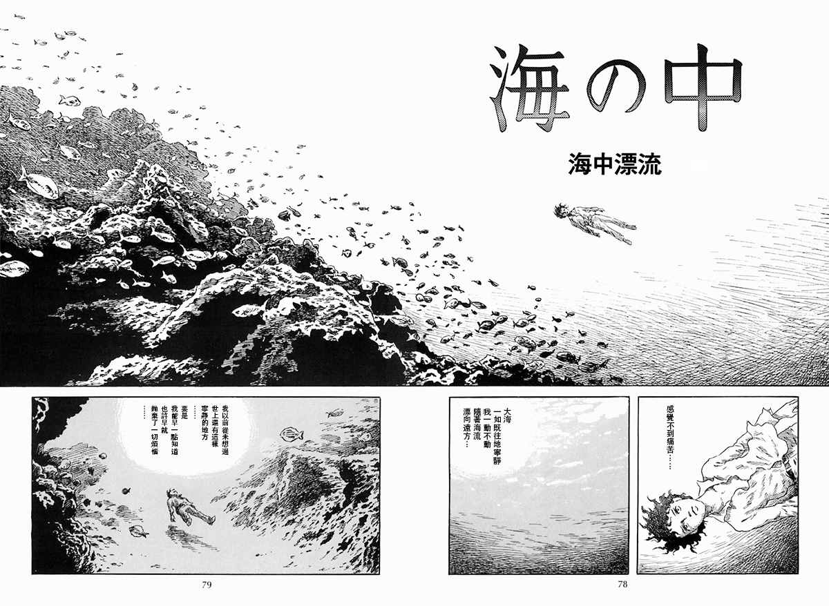 阿朽诸星大二郎漫画漫画,海中漂流1图