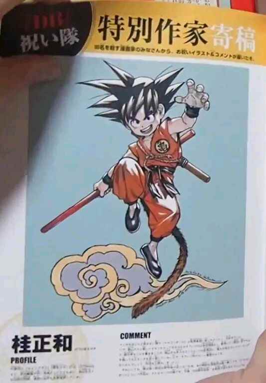 龙珠超级赛亚人漫画,史集30周年贺图1图