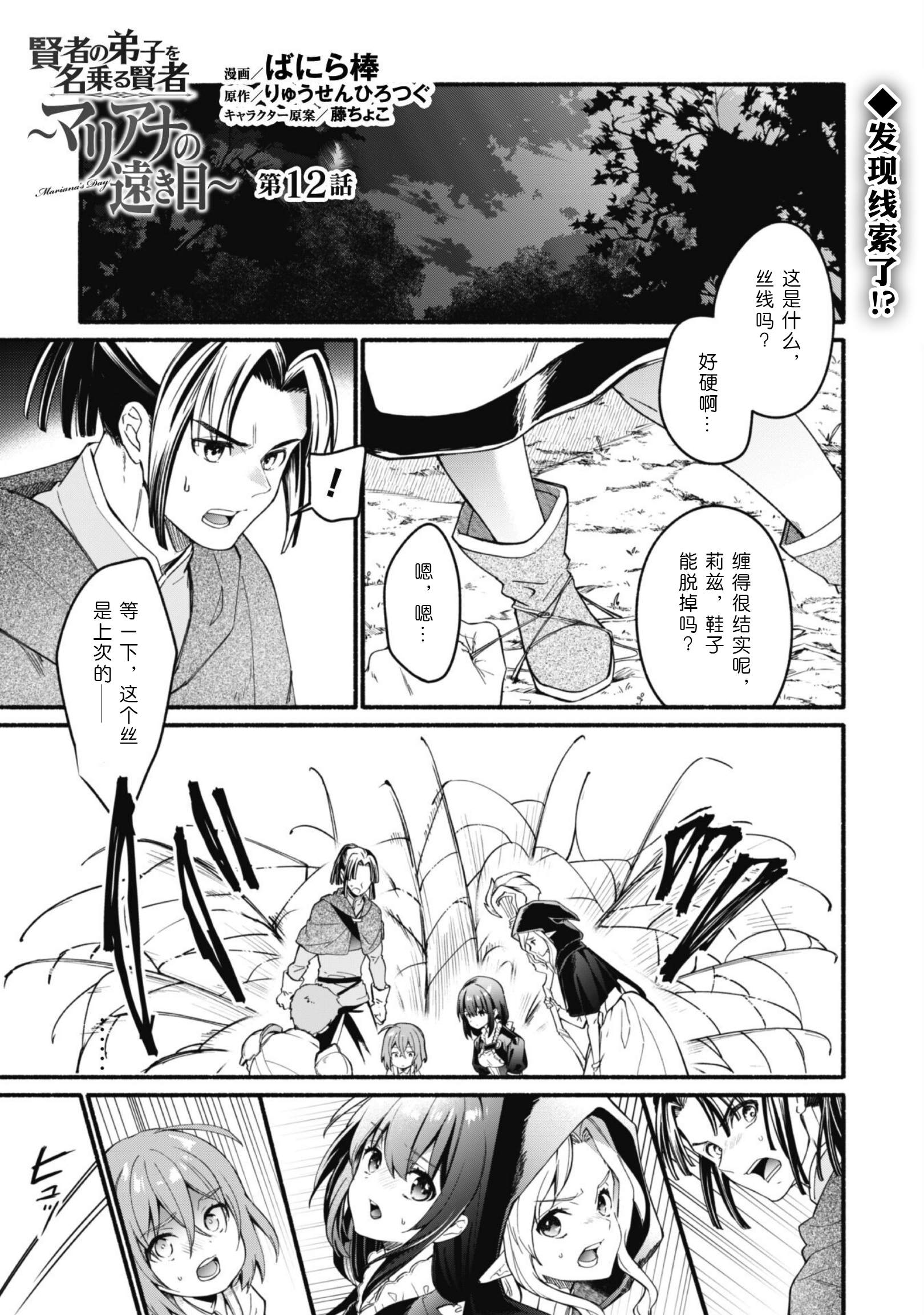 自称贤者弟子的贤者小说免费阅读漫画,第12话1图