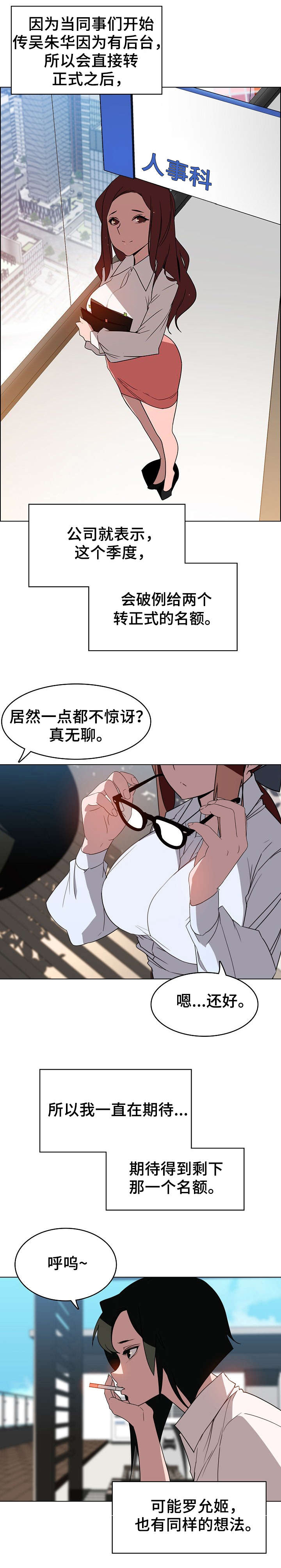 合同制员工事业单位调动流程漫画,第6话3图