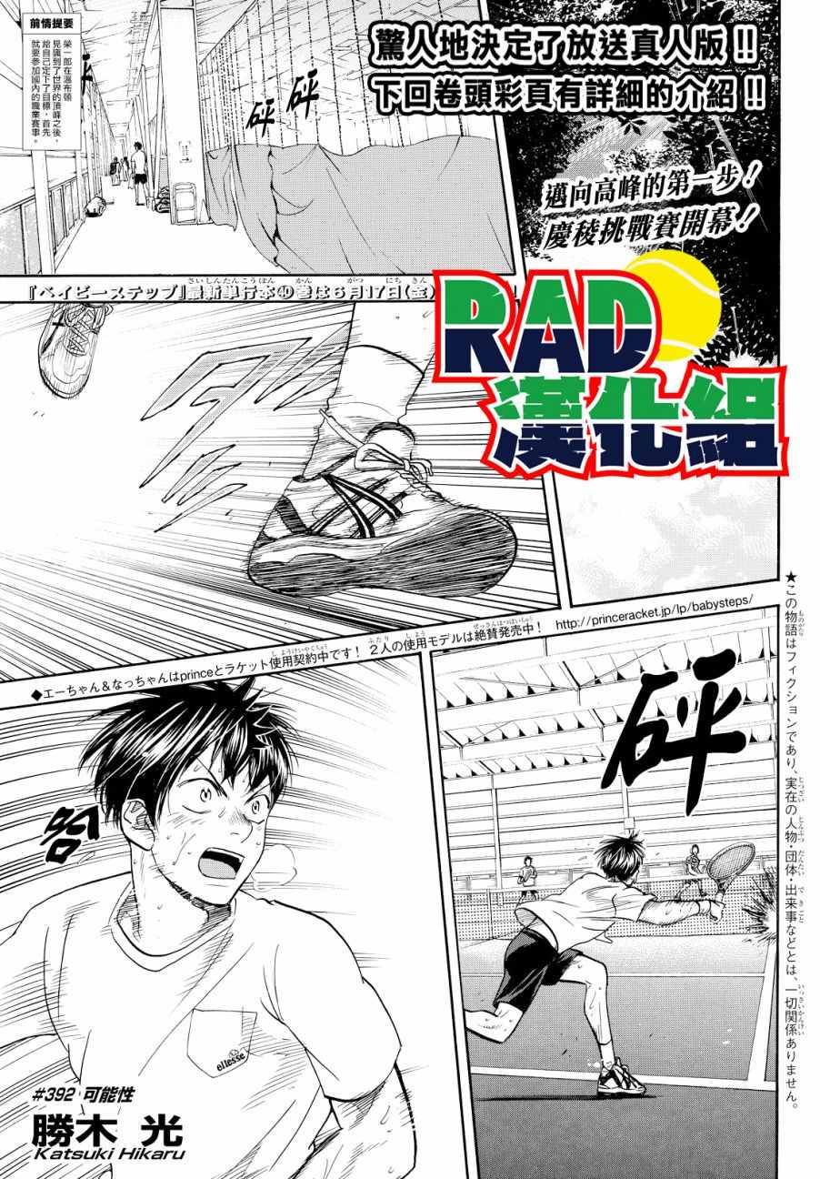网球优等生樱花动漫漫画,第392话1图