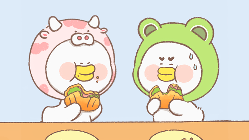 逗留漫画,第26话 早餐篇1图